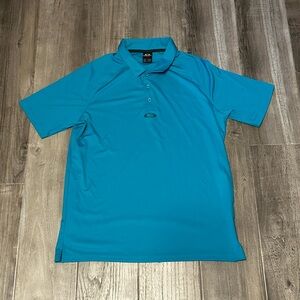 Oakley Men's Blue Polo Shirt